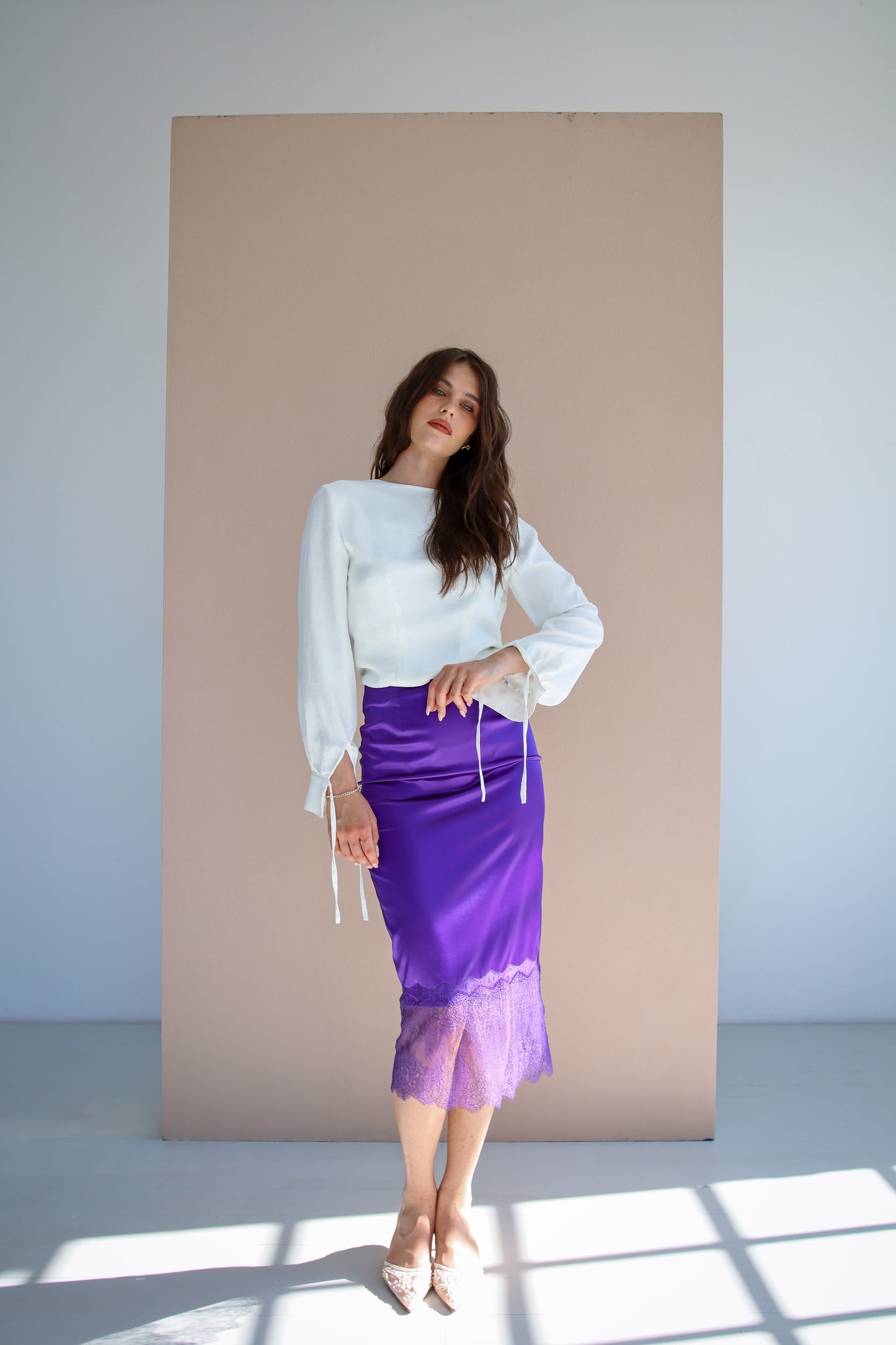 FLORENCE skirt - ultra violet