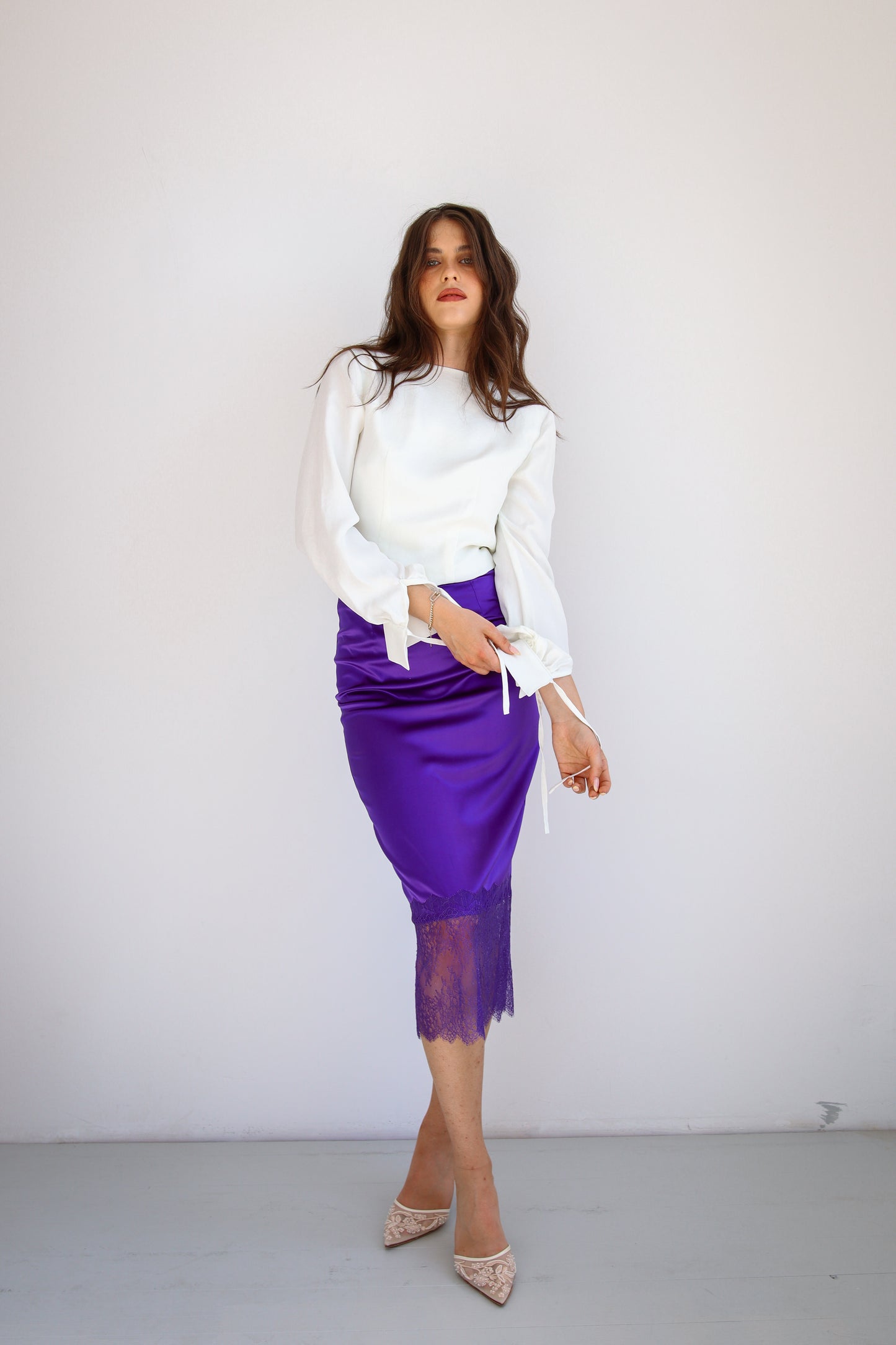 FLORENCE skirt - ultra violet