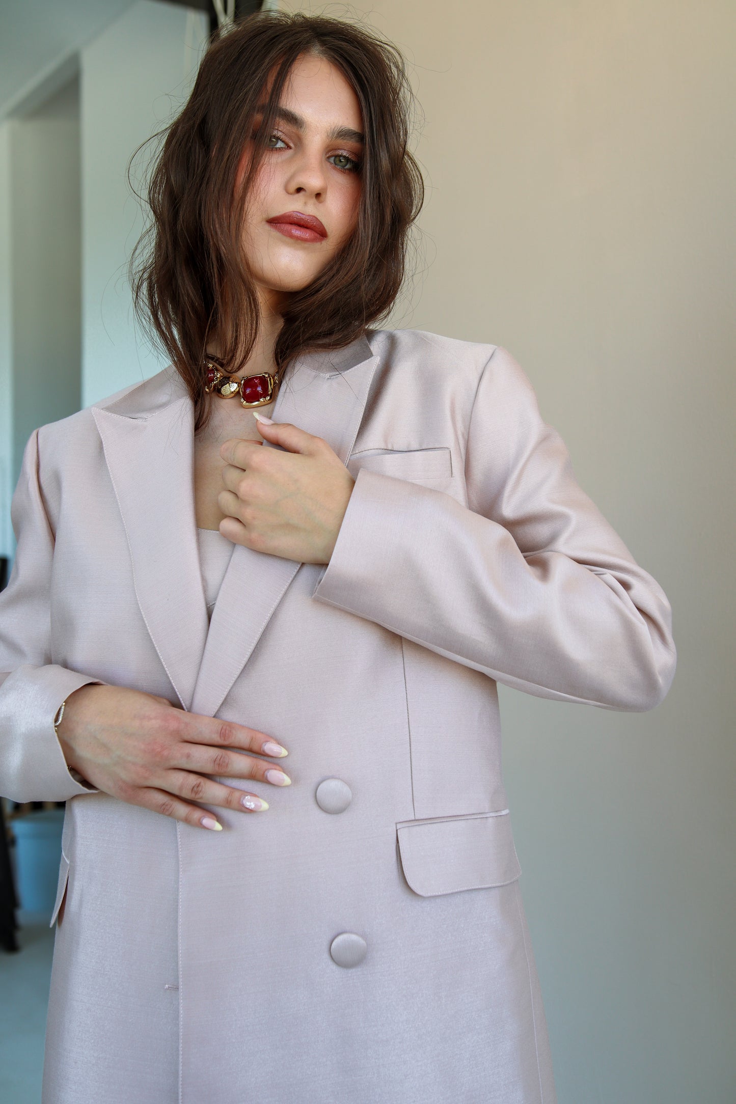 MIRABELLE long blazer