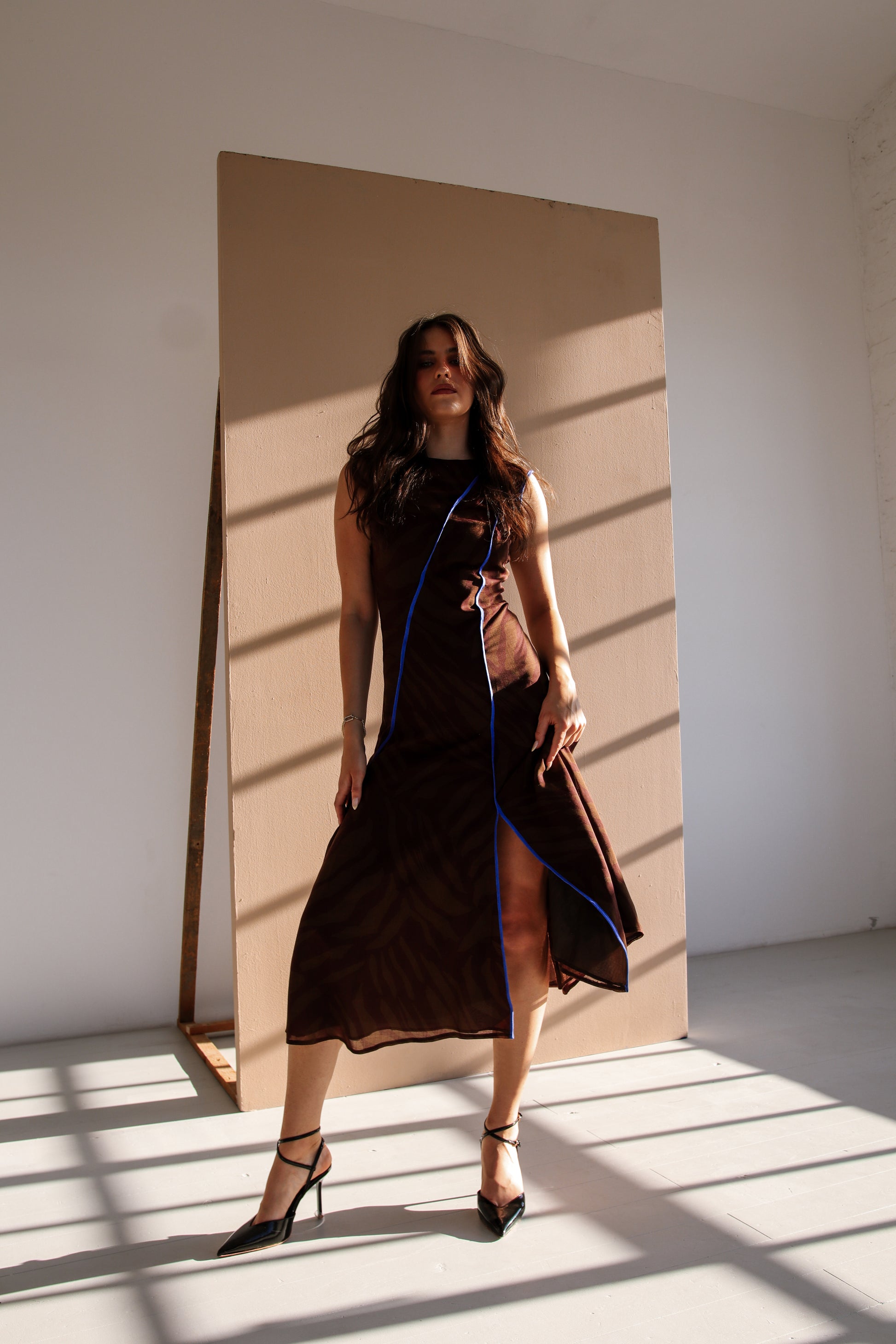 AUDREY dress - chocolate Saint Aurora AUDREY dress - chocolate Saint Aurora